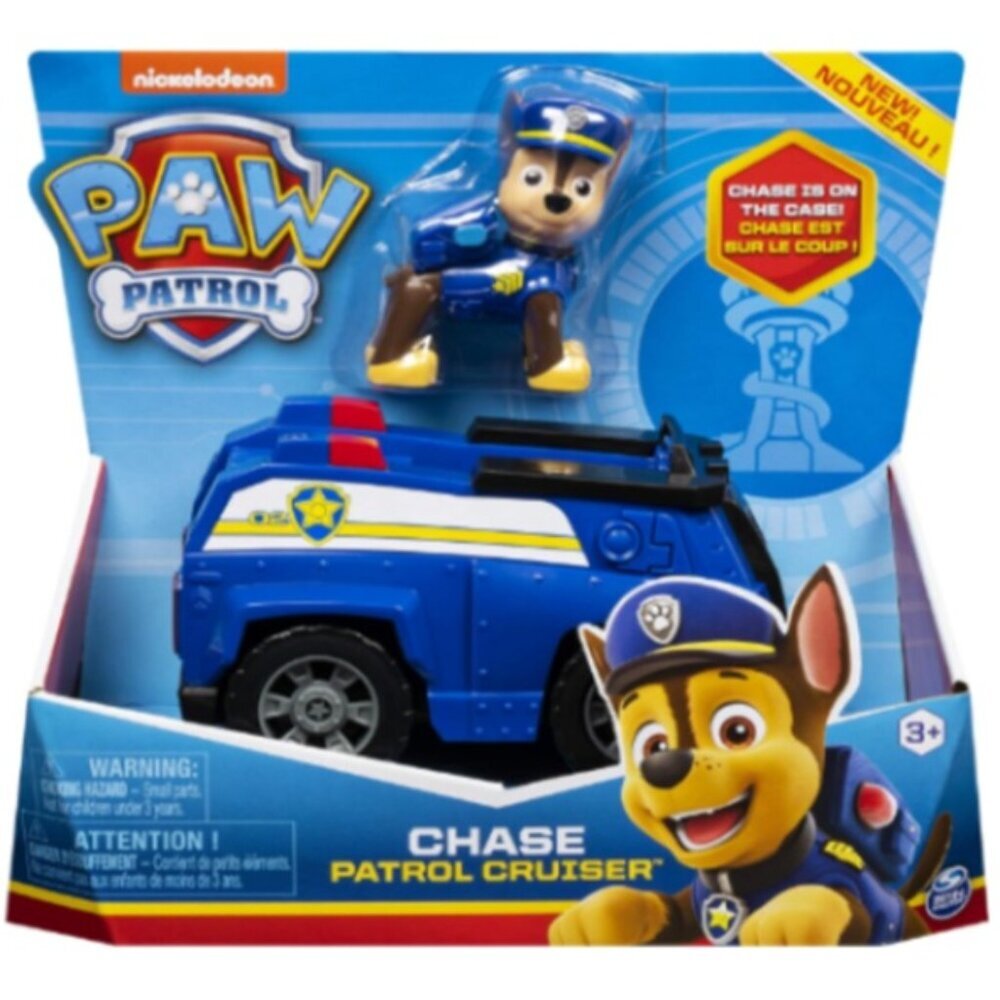 Paw Patrol, Chase & the Police Cruiser Set for Kids Ages 3